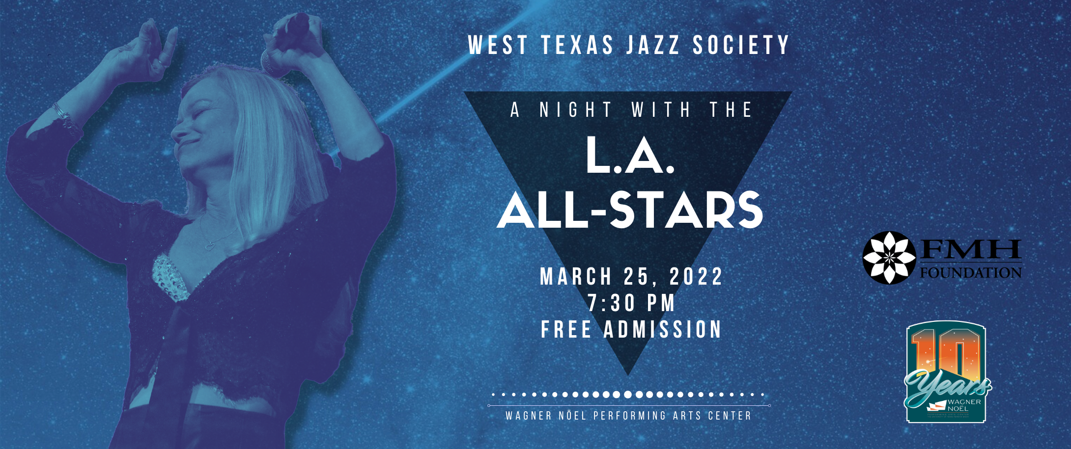 West Texas Jazz Society Presents A Night with the L.A. All-Stars